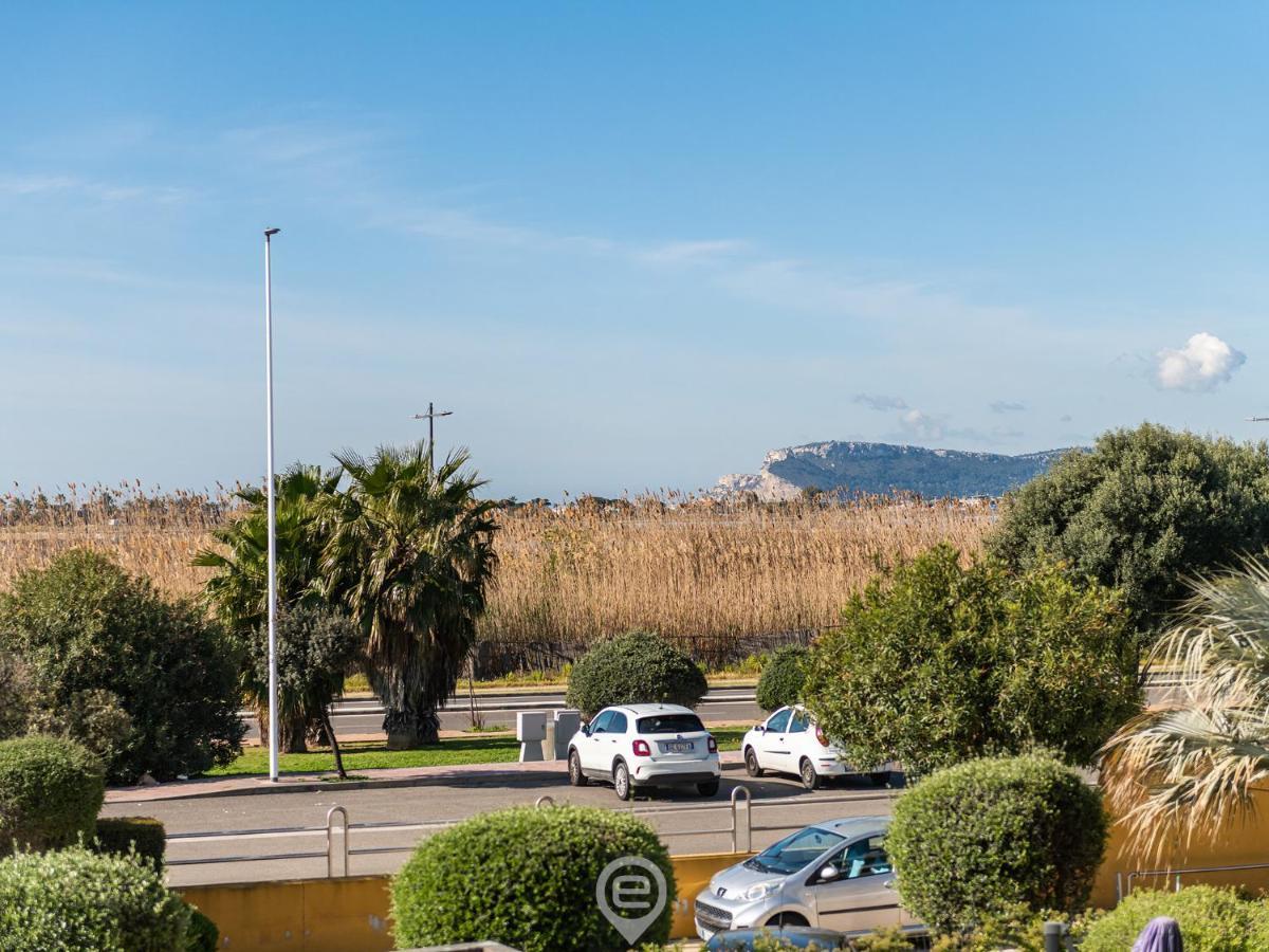 Poetto Panoramic Apartment Su Forti Exterior foto